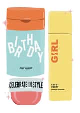 Skincare Birthday Card - For Teens created by Sweetlove Press