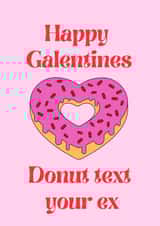 Donut text your ex created by Alana Lyman