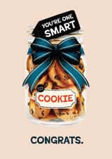 You're One Smart Cookie - Congrats - Driving Test - Exams - Graduation created by Folio | Ian Owen