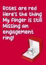 Cheeky Valentine's Day card - for him - Propose created by Filthy Sentiments