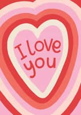 Heartfelt Valentine's Day Card - I Love You created by Raspberry Blossom