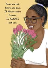 Adorable Mother's Day Card For That Special Mother Figure. I'd Always Pick You! created by KitsCH Noir