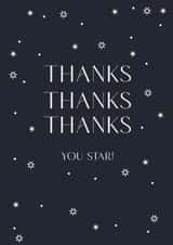 Thanks you star! created by Dapple pop studio