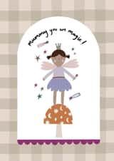 Cute Mother's Day Card - mummy you are magic created by Printed Picnic