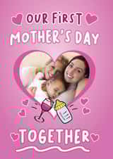 Personalised Mothers Day Photo Card created by ShortRound888 - Cute Mother's Day Photo Card - First Mother's Day