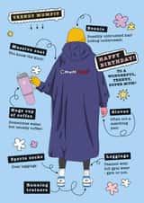 Funny Birthday Day Card - Trendy Fashion mum created by Rulu