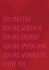 Heartfelt Valentine's Day / Anniversary Card for that Special Someone created by Joanne de Pace