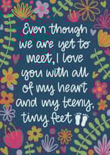 Heartfelt Mothers Day Card - for Mum to be created by Nurture and Cheer