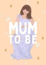 Cute Mother's Day Card - Mum To Be created by Callie OGrady