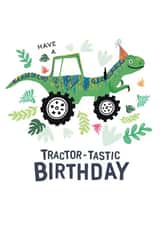 Tractor-tastic Birthday created by Paper Pigeon Creative