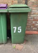 Funny Birthday Card - 75th - Bin created by OBJECTABLES