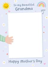 Beautiful Grandma Mother's Day Card - Drawing of Grandma created by Macie Dot Doodles