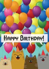 Singing Birthday Cats created by Cheryl Wilson