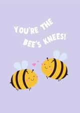 You're The Bees Knees - Cute Anniversary Card created by Amy Cole