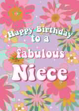 Fabulous Niece - Happy Birthday To My Niece created by @Laura Lonsdale Designs