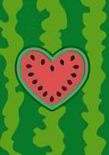 One in a Melon - Anniversary Card for Significant Other created by Created by Chris