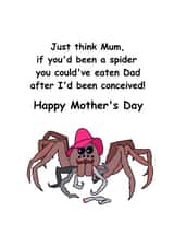 Funny Mother's Day Card - Revenge on Dad created by Dicky Dunn