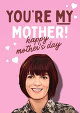 Funny Mother's Day Card - Diane - The Traitors created by Mrs Best Paper Co.