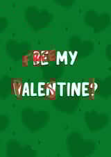 cute alternative valentines day card for your loved one created by Created by Chris