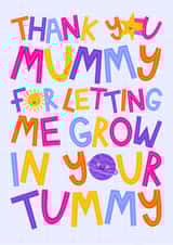 Cute New Mum Card - Pregnancy Card created by Ludicrous Prints