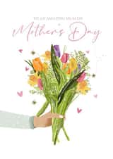 Bunch of Flowers Mother's Day Card created by Hannah Clark Illustrations