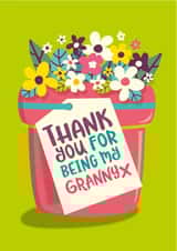 Heartfelt Mother’s Day Card - Thank you for being my Granny created by The Typecast Gallery