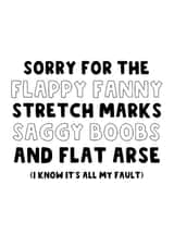 Mother's Day Poem - Funny and Rude Card for Mothering Sunday created by The Blunt Badger