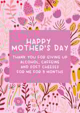 Happy Mother's Day Card - Funny Cute Classic Card for Mum - Flowers created by SideHustleVibes