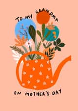Pretty Mother's Day Card - Gardening Grandma created by Rachael Powick
