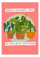 Best Step Mum created by Rachael Powick