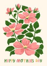 Pretty Mother’s Day Card - Flowers created by Julia Zaitseva