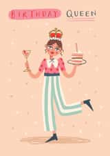 Fun Birthday Card - For Female Friends & Relations created by Jo Podmore