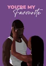 Cute Anniversary Card - You’re My Favourite created by Anoela Cards