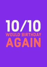 10/10 would Birthday again! created by Designs by Elena