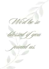 Sweet and classy invitation card. created by Isa Gonzalez