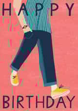 Male Happy Birthday Card - Modern/Contemporary created by Laura Darrington Design Ltd.