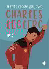 Cute Anniversary Card - F1 - Charles Leclerc created by Mollie & Jo Designs