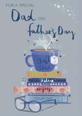 Contemporary Father's Day card for Dad created by IC&G