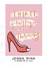 30th Birthday celebration - 13 going on 30 created by Amy Grant