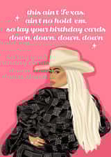 Texas Hold Em Birthday Card for Friend/Partner/Significant Other created by byRosybum