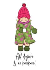 All Dryrobe & No Knickers! created by Little Foxglove