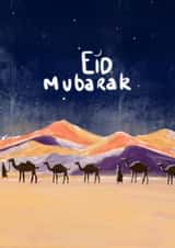 Pretty Faith Card - Eid Mubarak created by Yaz Raja Designs