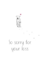 Heartfelt Condolence Card - for Bereaved Pet Owner created by Maddy Bennett