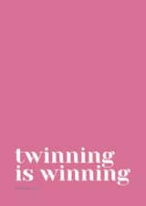 Twinning is winning! Twin Life created by Grange Farm Creative