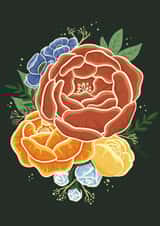 Floral Bouquet Card created by Lucy Birtwistle