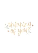 Thinking of You Greeting Card created by Prints by Emma