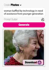 Personalised Birthday Photo Card created by Afewhometruths - Cheeky Birthday Photo Card - For Her - AI