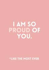 Cute Well Done Card - Proud of you created by Tash Adele Studios