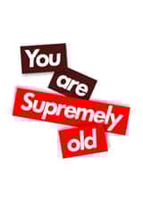 Cheeky Birthday Card - For Him - Supreme Pun created by GOOD NEWS