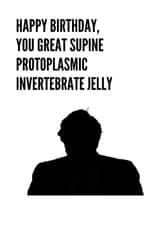 Funny birthday card for anyone - Boris Johnson quote/insult created by Awkward Honesty